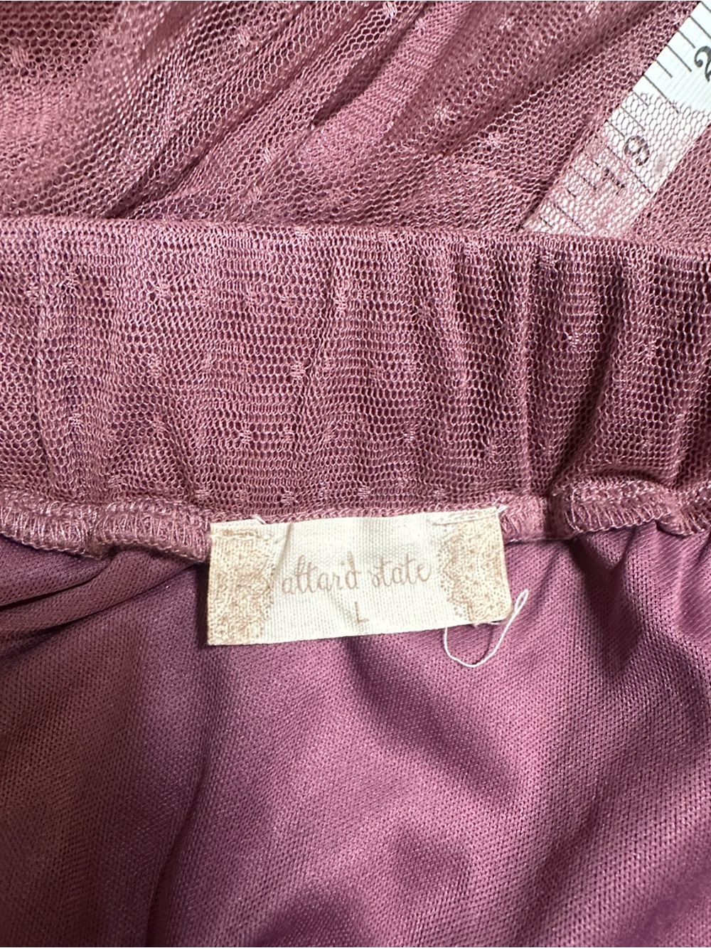 EUC Alter’d State Nia Tulle Waterfall Skirt - sz L - Picture 3 of 10